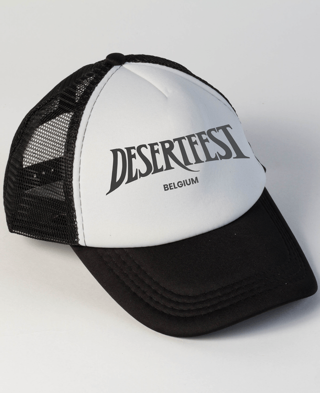 Cap Desertfest Belgium Black/White